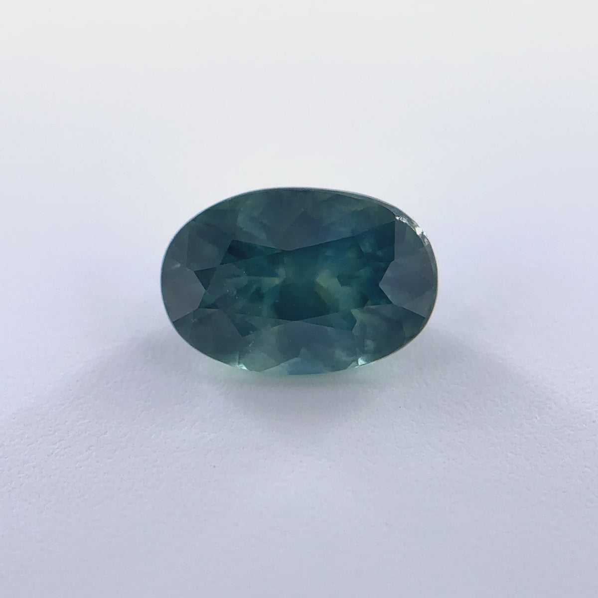 .55ct Teal Oval Cut Montana Sapphire 5.83mm x 3.95mm x 2.95mm