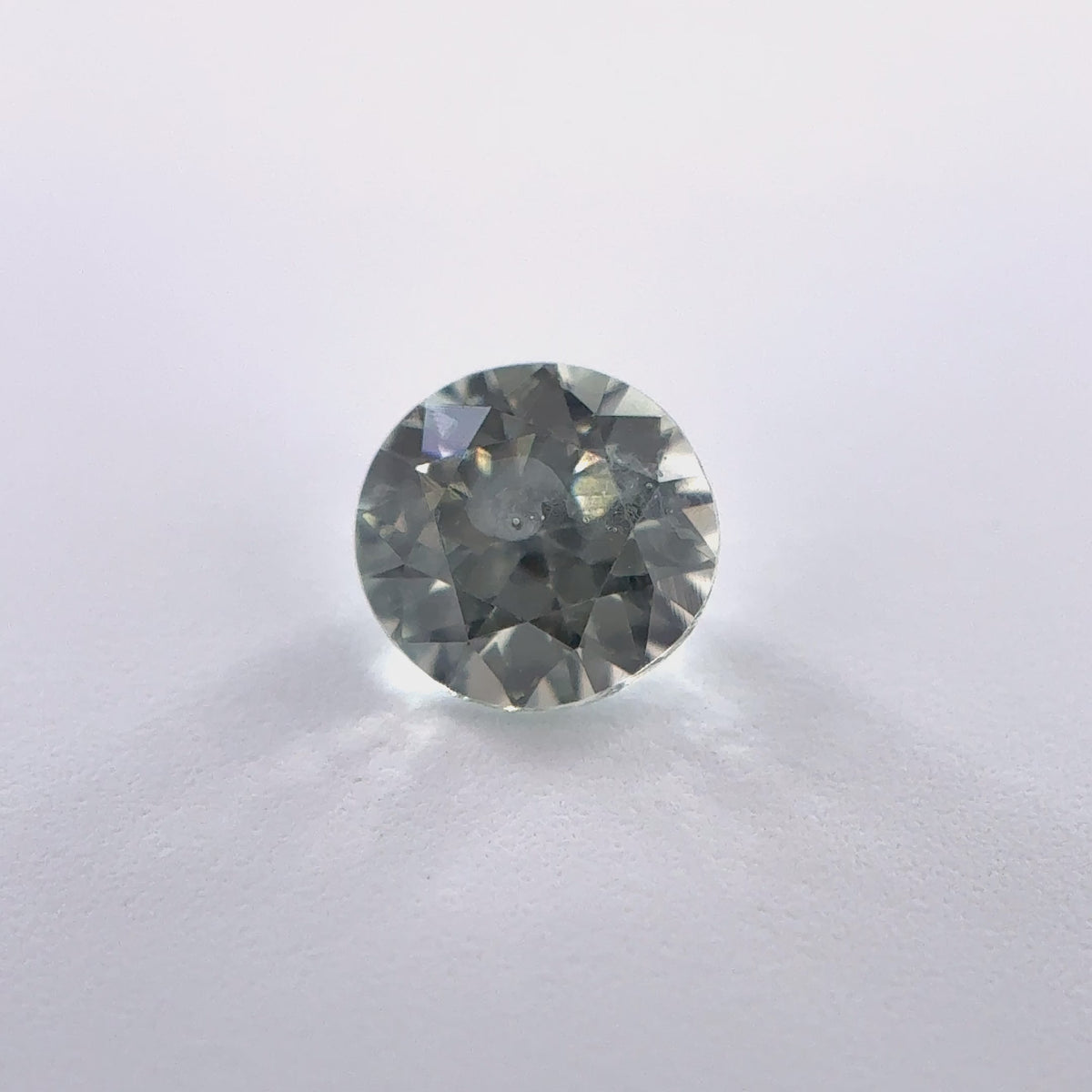 .35ct Teal Round Cut Montana Sapphire 4mm x 2.5mm