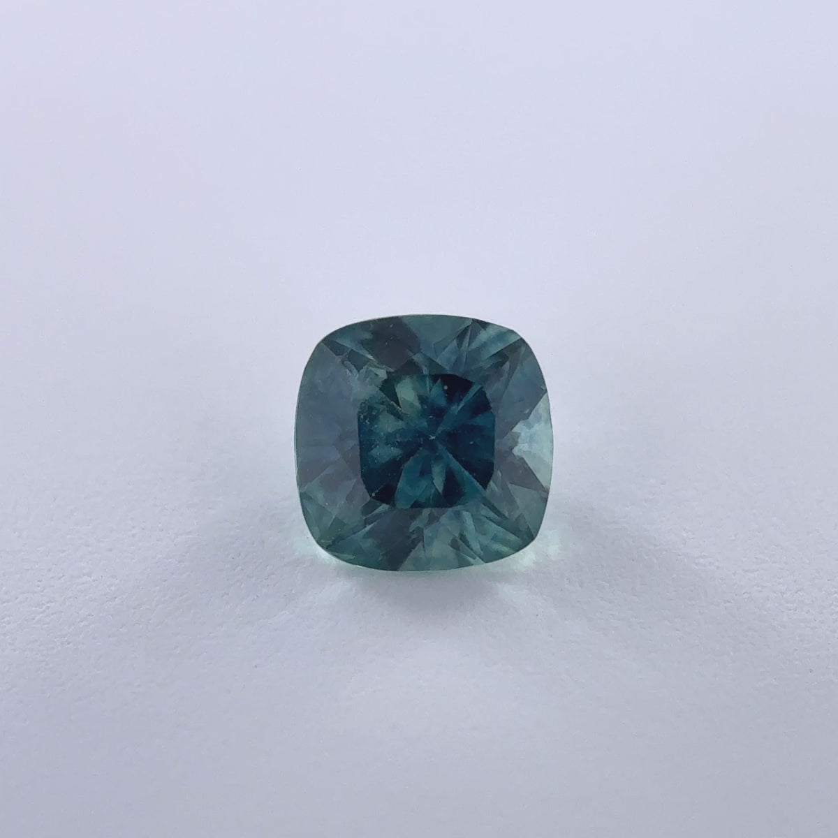 .29ct Teal Cushion Cut Montana Sapphire 3.80mm x 2.53mm