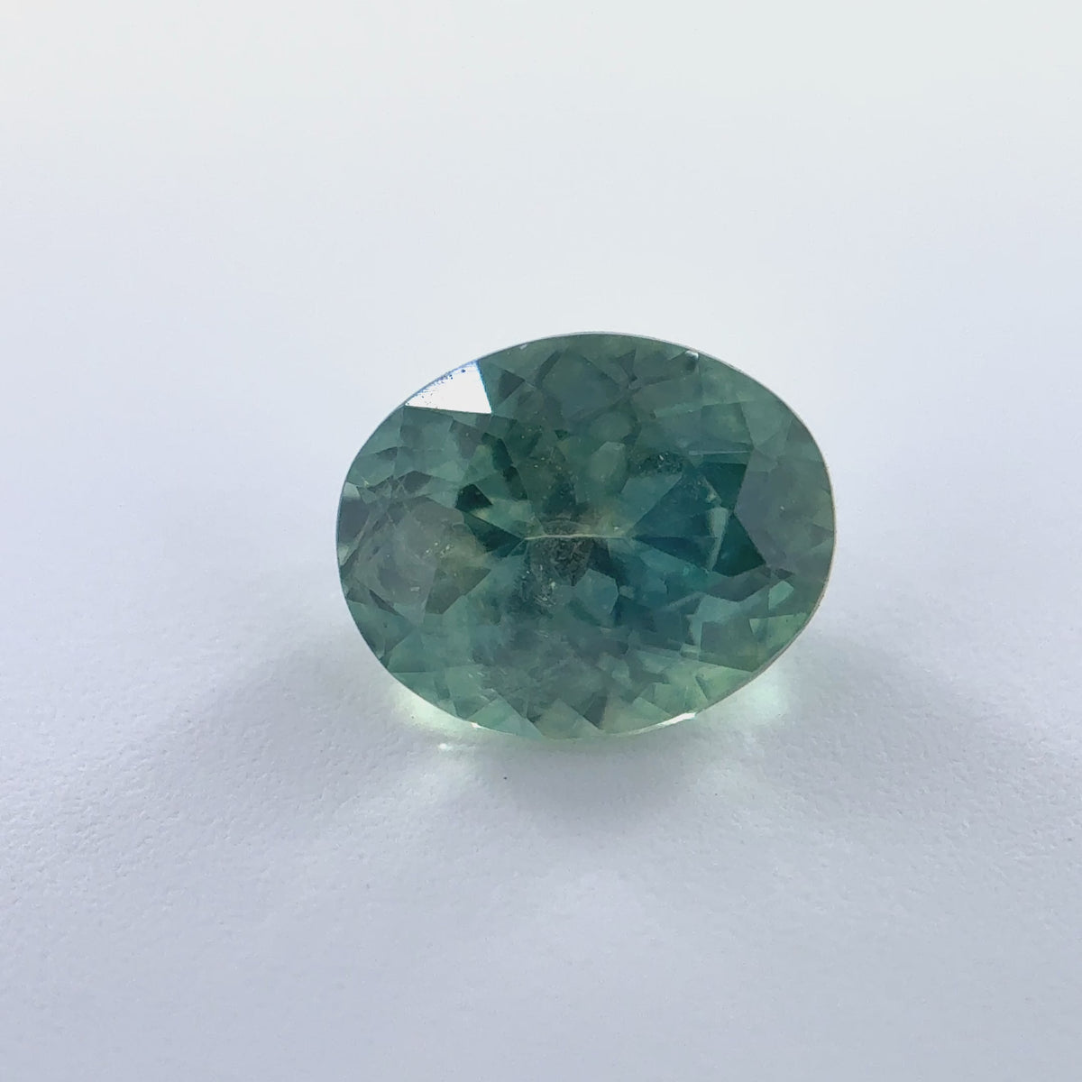 .66ct Teal Oval Cut Montana Sapphire 5.5mm x 4.5mm x 3mm