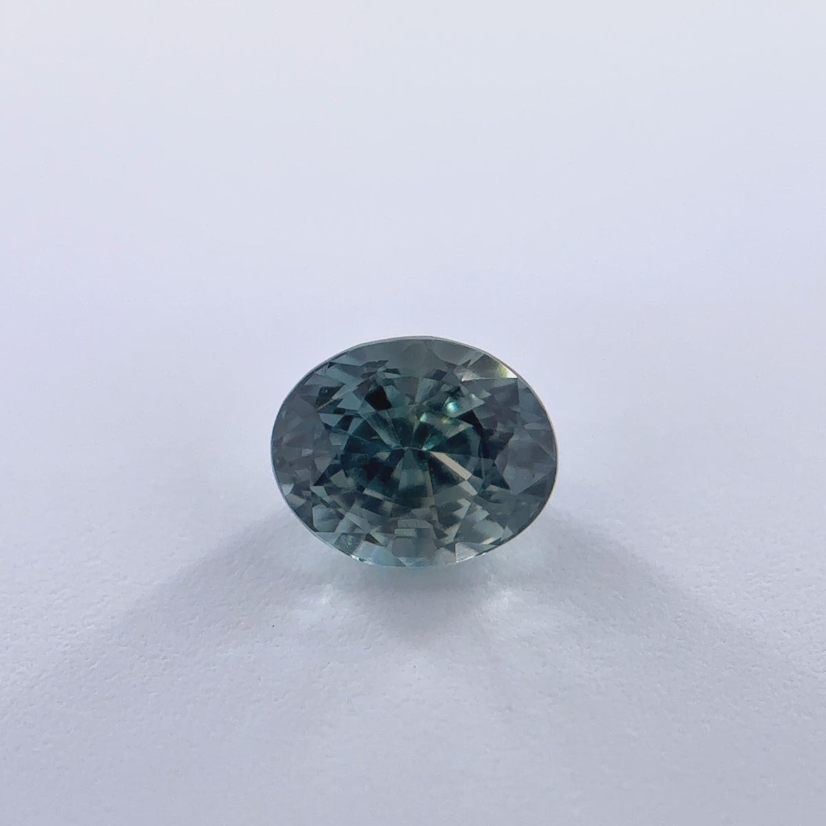 .36ct Teal Oval Cut Montana Sapphire 4.24mm x 3.46mm x 2.85mm