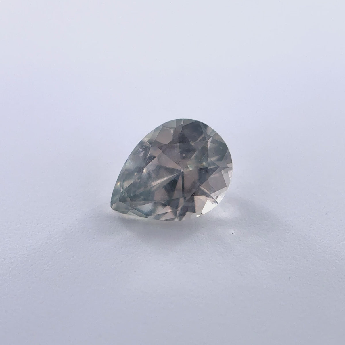 .38ct Champagne Pear Cut Montana Sapphire 4.94mm x 3.79mm x 2.67mm