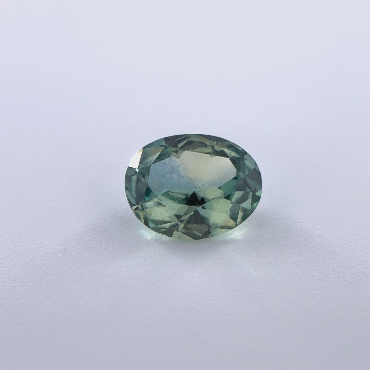 .34ct Teal Oval Cut Montana Sapphire 4.5mm x 3.5mm x 2mm