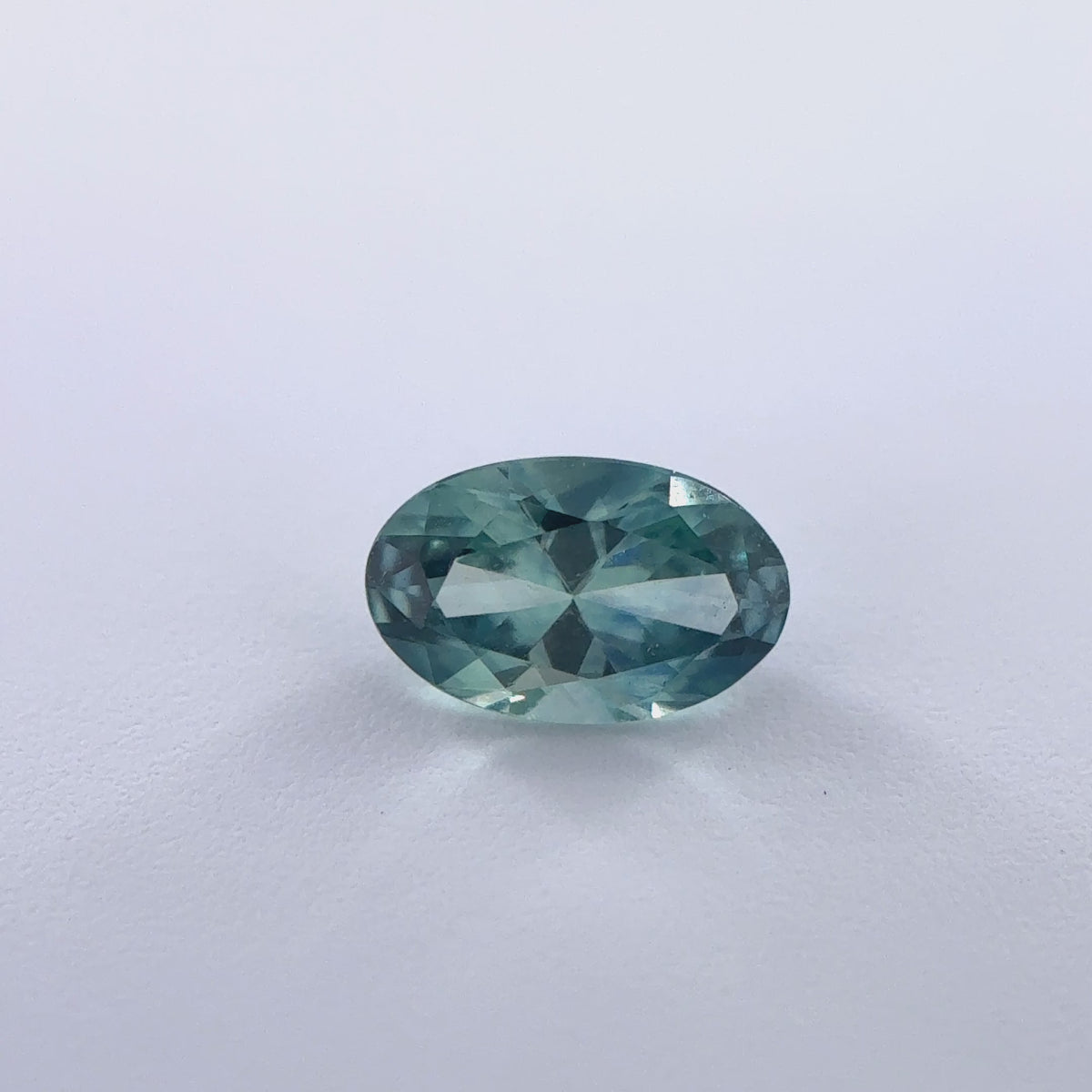 .28ct Teal Oval Cut Montana Sapphire 4.98mm x 3.14mm x 2.25mm