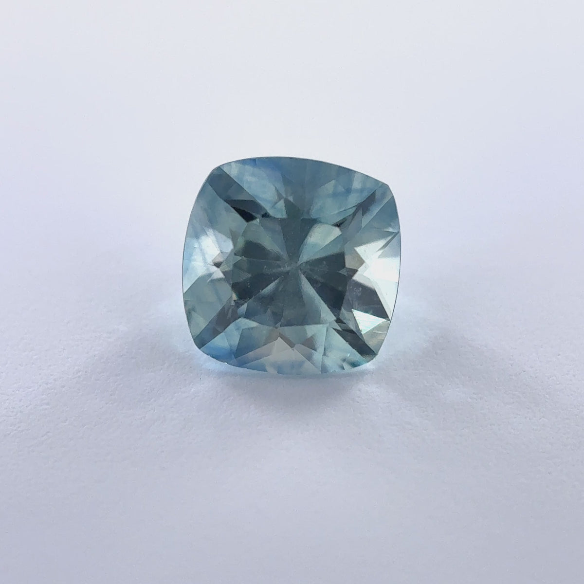 .53ct Teal Cushion Cut Montana Sapphire 4.61mm x 3.22mm