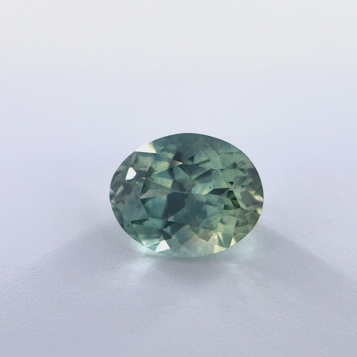 .60ct Teal Oval Cut Montana Sapphire 5.5mm x 4mm x 3mm