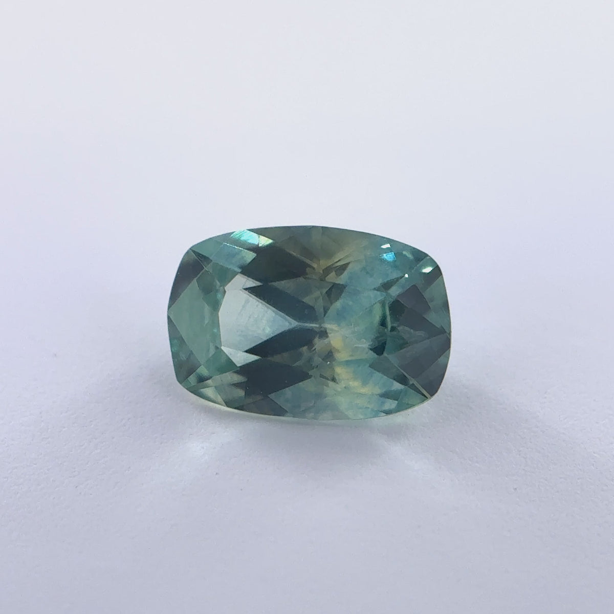 .59ct Parti-Color Elongated-Cushion Cut Montana Sapphire 6mm x 4mm x 3mm