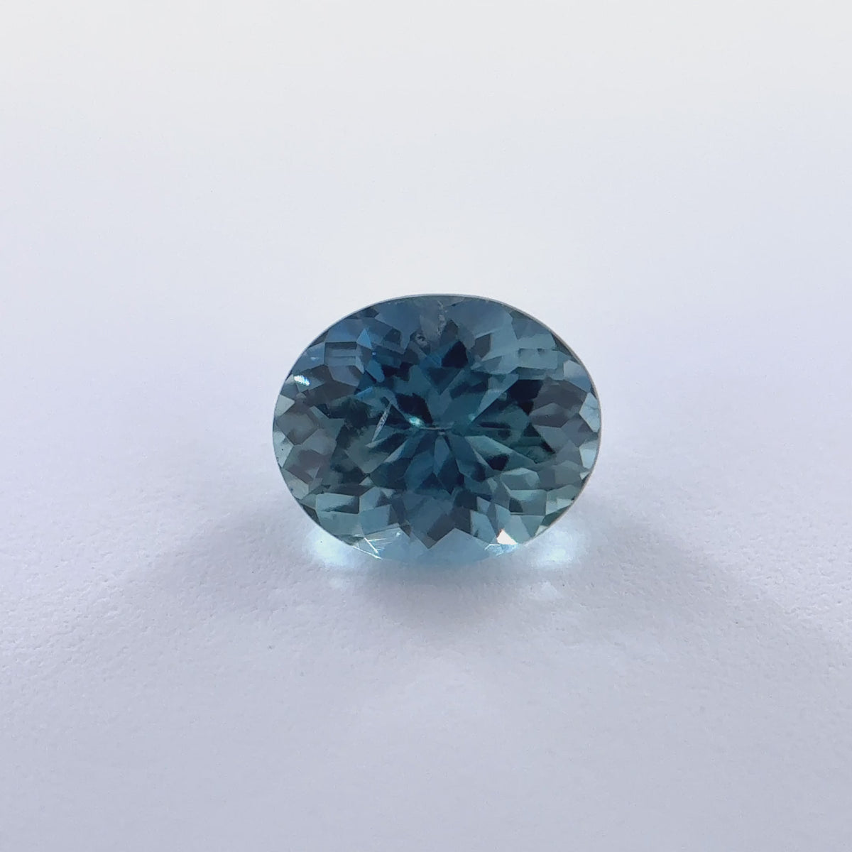.43ct Blue Oval Cut Montana Sapphire 4.79mm x 3.99mm x 2.87mm