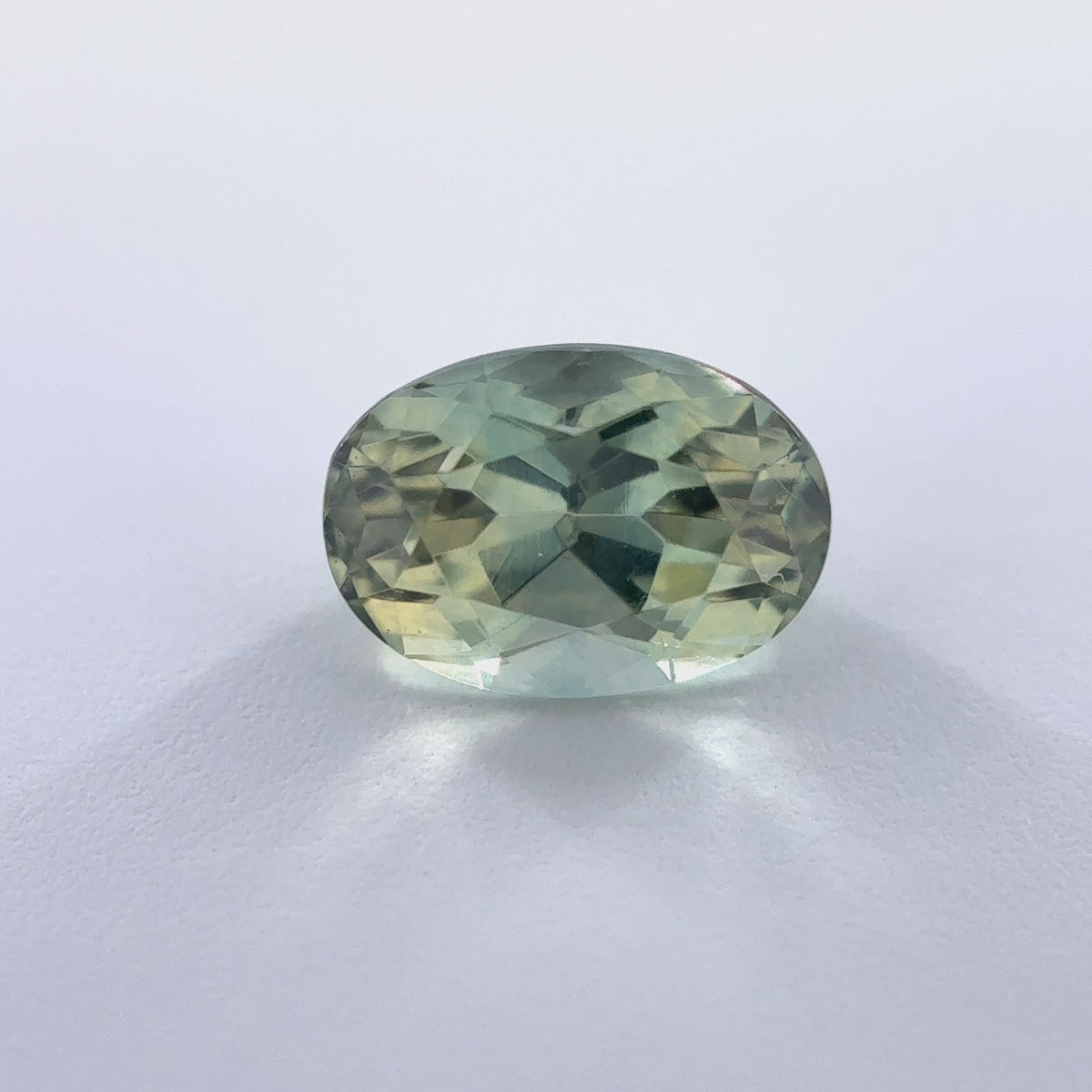 .65ct Parti-Color Oval Cut Montana Sapphire 6mm x 4mm x 3.5mm
