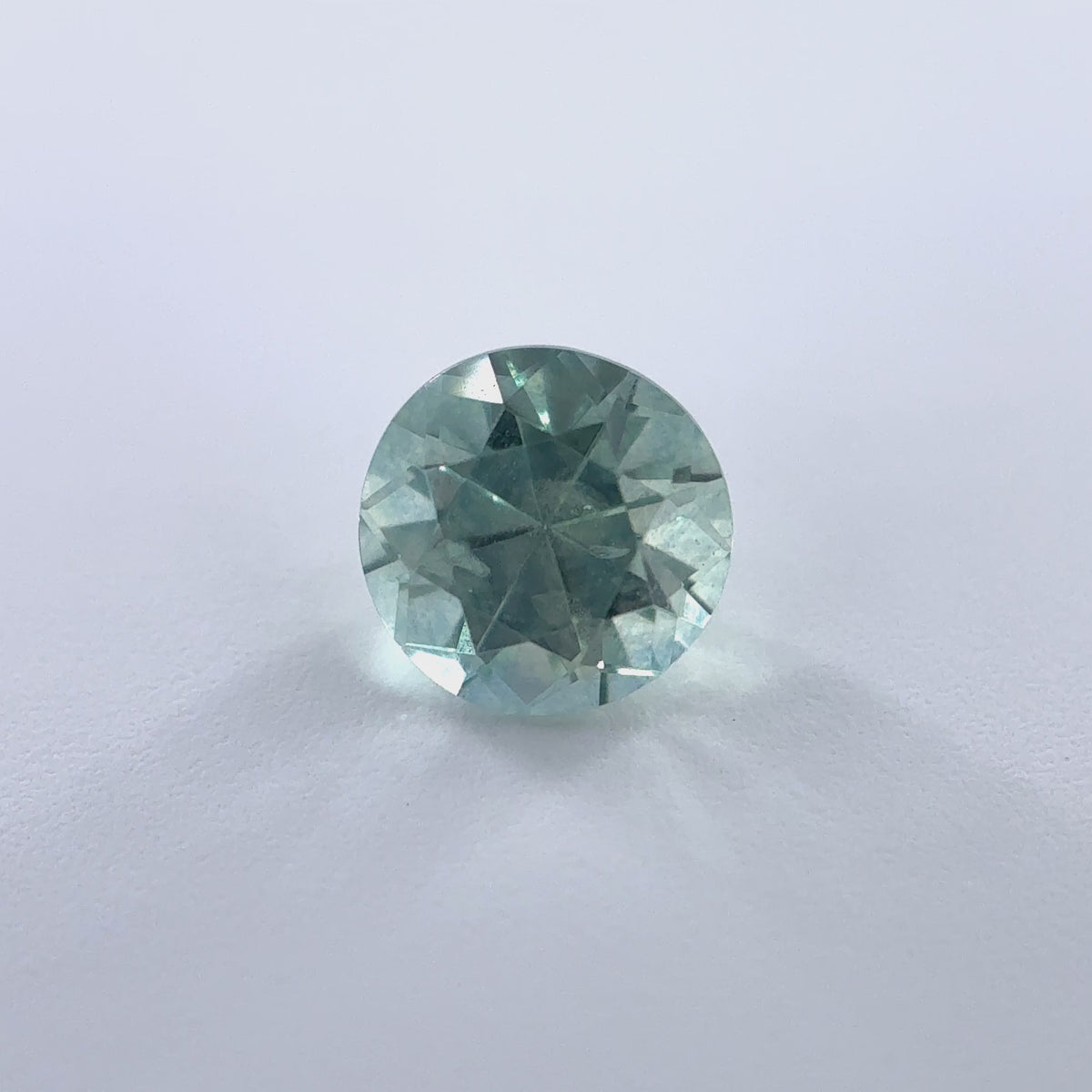 .50ct Teal Round Cut Montana Sapphire 4.5mm x 3mm