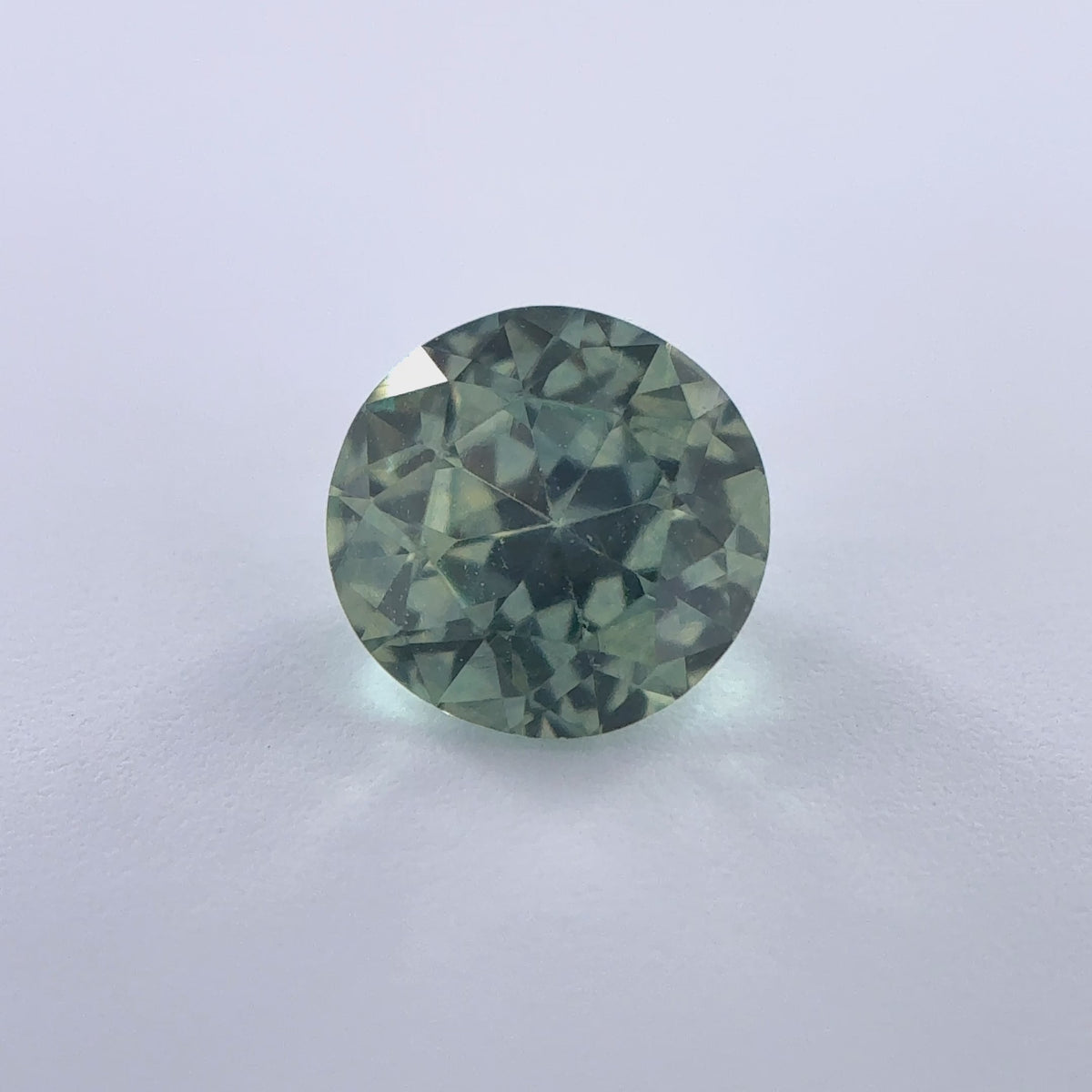 .62ct Teal Round Cut Montana Sapphire 5mm x 3mm