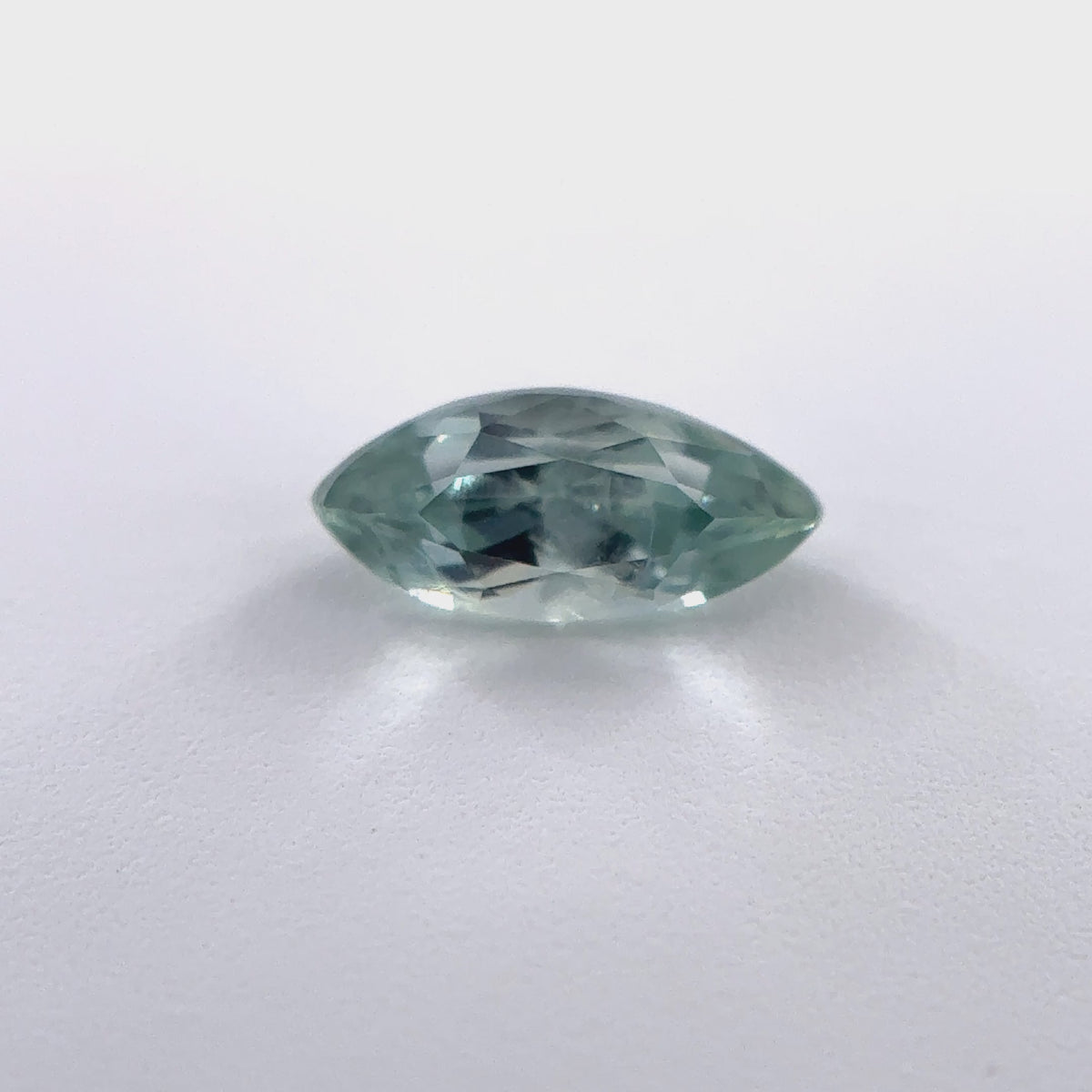 .33ct Green Marquise Cut Montana Sapphire 6mm x 2.5mm x 2mm